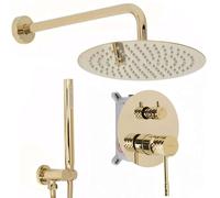 Rea Lungo ensemble de douche encastré oui doré REA-P6964