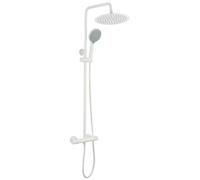 Rea Lungo ensemble de douche mural avec thermostat oui blanc REA-P6731