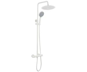 Rea Lungo ensemble de douche mural avec thermostat oui blanc REA-P6731