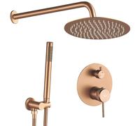 Rea Lungo Grip ensemble de douche encastré oui cuivre REA-P5651