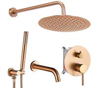 Rea Lungo kit baignoire-douche encastré cuivre REA-P8810
