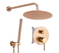 REA LUNGO KIT DE DOUCHE ENCASTRÉ CUIVRE BROSSÉ KIT DE DOUCHE EN LAITON