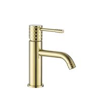 Rea Lungo mitigeur de lavabo sur pied doré REA-B8993