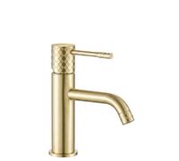 Rea Lungo mitigeur de lavabo sur pied doré REA-B9843