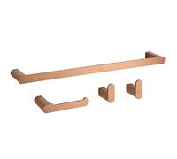 Porte-Serviette Rea MATI 4 pièces Support Brush Copper Cuivre Brossé