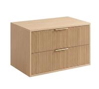 Rea Mono armoire 80x47x48 cm sous-lavabo suspendu beige REA-M0409