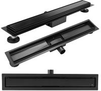 Rea Neox Czarny odpływ liniowy 70 cm czarny REA-G6602