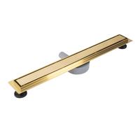 Rea Neox Pro odpływ liniowy 100 cm złoty szczotkowany REA-G2850