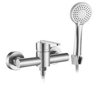 REA ONTARIO ROBINET DE DOUCHE JS-11804N NICKEL BROSSÉ ROBINET DE DOUCHE EN LAITON