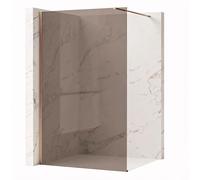 Rea paroi de douche, Flexi Brown 110, Cuivre brossé