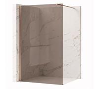 Rea paroi de douche, Flexi Brown 140, Cuivre brossé