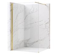 Rea paroi de douche, Flexi Transparent 100, Or