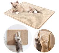 Rea, PuppyJoy Arbre à Chat Multi-Niveaux 332494 Beige, Espace de Jeu et de Repos pour Votre félin - 60x6x40cm