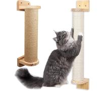 Rea, PuppyJoy Arbre à Chat Multi-Niveaux 332526 Beige, Espace de Jeu et de Repos pour Votre félin - 10x0,9x40cm