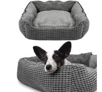 Rea, PuppyJoy Panier Moelleux pour Animaux Pj-019 89X64Cm Grey, Confort Absolu pour Petits et Grands compagnons - 64x90x15cm