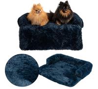 Rea, PuppyJoy Panier Moelleux pour Animaux Pj-020 S Blue, Confort Absolu pour Petits et Grands compagnons - 76x76x16cm