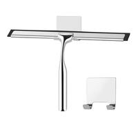 Rea Raclette de Douche Chrom YZ-G04 raclette de vitre en Acier Inoxydable pour Salle de Bain (argenté)