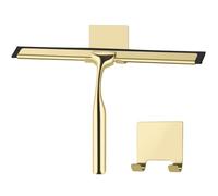Rea Raclette de Douche Gold raclette de vitre en Acier Inoxydable pour Salle de Bain (doré)