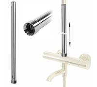 Rea Rallonge pour ensemble bain/douche CHROM Tube de bras d'extension 50 cm pour pomme de douche (Chrome)