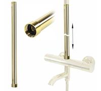 Rea Rallonge pour ensemble bain/douche GOLD Tube de bras d'extension 50 cm pour pomme de douche (Or)