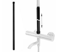 Rea Rallonge pour ensemble bain/douche NOIR 60 cm Tube de bras d'extension pour pomme de douche (noir mat)