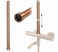 Rea - Rallonge Pour Kit De Bain-Douche - Cuivre Brossé - 51,5x2,5x2,5cm