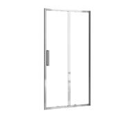 Rea Rapid Slide porte de douche 130 cm coulissant chrome brillant/verre transparent REA-K5603