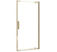Rea Rapid Swing drzwi prysznicowe 90 cm złoty/szkło przezroczyste REA-K5618