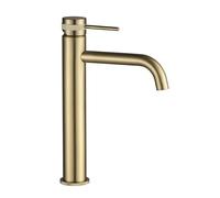 Rea REA-B6896 Lungo Grip Robinet de lavabo, Brushed Gold