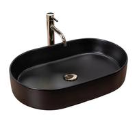 Rea REA-U1062 Nadia 60 Vasque à Poser, Black Matt