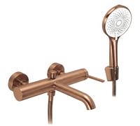 Robinet de baignoire Rea Rivo Cuivre brossé 22,5x10x6cm