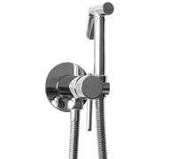 Rea Robinet Bidet Douchette Chrome Mural Monocommande