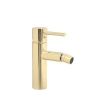 Rea ROBINET DE BIDET TESS L.GOLD Mitigeur monocommande en Laiton pour WC Toilette Salle de Bain (d'or)