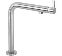 Rea Robinet de cuisine COLE BRUSH NICKEL Mitigeur évier de Cuisine en Métal Chaude et Froide Réglable monocommande (Acier)