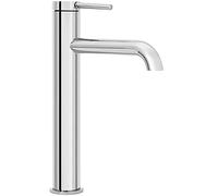 Rea ROBINET DE LAVABO SPOT CHROME HIGH Mitigeur Salle de Bain en Laiton Monocommande Chaude et Froide Réglable Robinet de Lavage à la Main (Chrome)