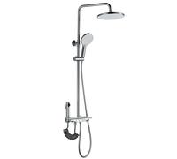 Rea Savio ensemble de douche mural oui chrome REA-P8544