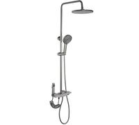 Rea Savio ensemble de douche mural oui graphite REA-P8412