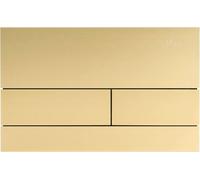 Rea T Steel bouton de chasse d'eau pour WC doré REA-E0055