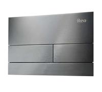 Rea T Steel bouton de chasse d'eau pour WC || REA-E0632