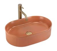 Rea Vanda lavabo 49x31 cm ovale à poser mat REA-U6377
