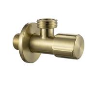 Rea - Vanne D'Angle 02 1/2"x3/4" Or Brossé - 6,9x5x4,5 cm