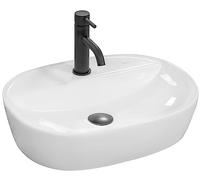 Rea VASQUE À POSER Carina Lavabo Salle de Bain 500 x 385 x 120 mm en Céramique (blanc)