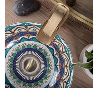 Rea Aztec lavabo 40x40 cm ronde à poser REA-U7501