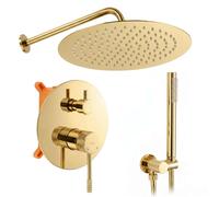 Rea Venti ensemble de douche encastré oui doré REA-P8713