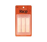 D'Addario Anches pour clarinette basse REA0315, force 1.5, boîte de 3