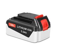 REACELL 18V 5.5Ah Batterie de Replacement pour Black Decker Batterie LBXR20B LBXR20 LB2X4020 LB20 LBX20 LBXR2020-OPE LBXR20B-2 LB2X4020 BL2018 pour Black Decker 18V Batterie
