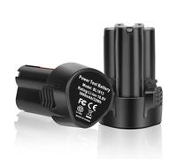 REACELL2X 10.8V 3000mAh Batterie de Remplacement pour Makita 10,8 V Batterie pour Makita Batterie 10,8 Volt BL1013 BL1014 194550-6 194551-4 195332-9 DF330D DF030D DF030DW ID090DWX