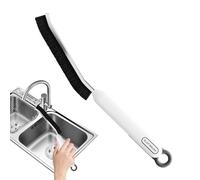 Reach Deep Crevice Bush - Outil De Multiple, Épurateur De Mortier À Longue Poignée, Nettoyant De Précision, Enlèvement De La Sale À Fente Serrée | Zones De Rails, De Pia