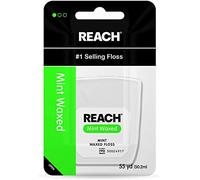 Reach Dental Floss, Mint, Waxed, 55 Yard (Pack of 8) by Reach
