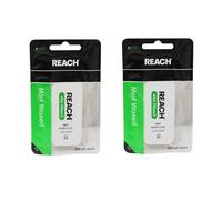 Reach Fil dentaire, ciré, menthe, 200 yard (lot de 2)